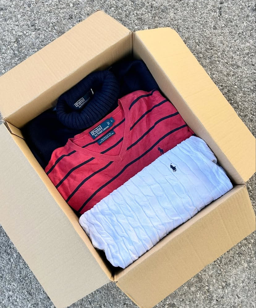 MAGLIONI RALPH LAUREN / TOMMY / LACOSTE / CHAPS BOX